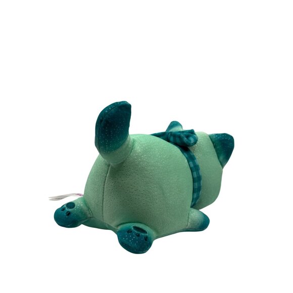 Aphmau 2024 MeeMeows Kim Cat 6" plush Glitter Edition Green Teal Sparkly - Picture 4 of 8